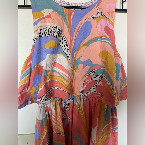 SOLD — ANTHROPOLOGIE SATURDAY SUNDAY COLORFUL JOLIE SUMMER DRESS - Picture 5 of 11